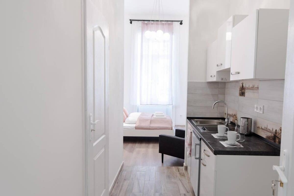 Brand New Studio With Aircon In The Center Budapest Eksteriør billede